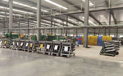Guangzhou Taishuo Machinery Parts Co., Ltd. linea di produzione del fabbricante