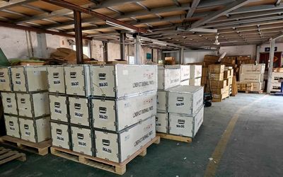 Guangzhou Taishuo Machinery Parts Co., Ltd. linea di produzione del fabbricante