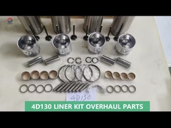 Ricambi per motori di escavatori 4D130 Kit di rivestimento del cilindro 6114-31-2111 Piston 6114-30-2303 Anello