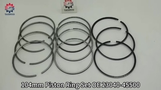 Set fasce elastiche da 104 mm OE 23040-45500 per motore diesel HYUNDAI HD56 HD78 D4DD
