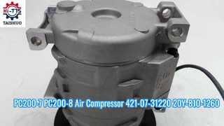 Compressore d'aria PC200-7 PC200-8 421-07-31220 20Y-810-1260