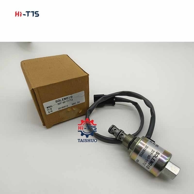 Valvola solenoide rotante PC200-5 6D95 12V 24V 20Y-60-11713 20Y-60-11712