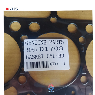 Gascetta della testa del cilindro D1703 Metallo 1G750-03312 Per parti del motore Gascetta Testa del cilindro