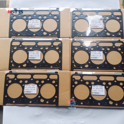 Gascetta della testa del cilindro D1703 Metallo 1G750-03312 Per parti del motore Gascetta Testa del cilindro