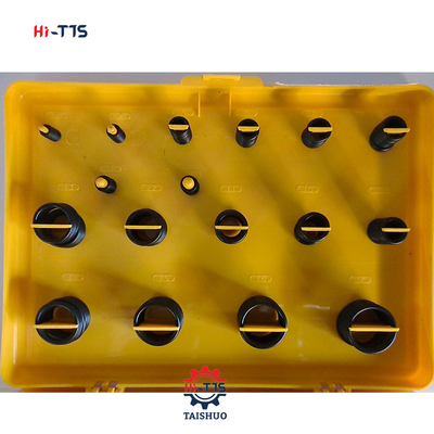 Escavatore E Macchina dedicata E320 E312 NBR90° O-Ring Kit 360pcs O-Ring Box
