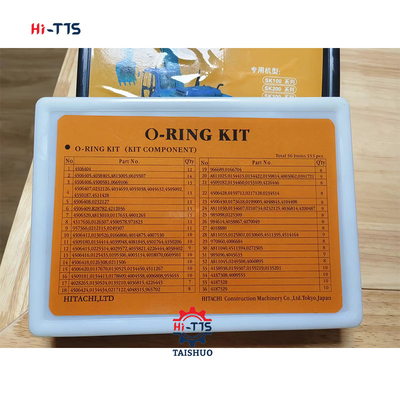Escavatore con scatola O-ring SK100 SK200 SK300 NRB90° Kit O-ring 360 pezzi