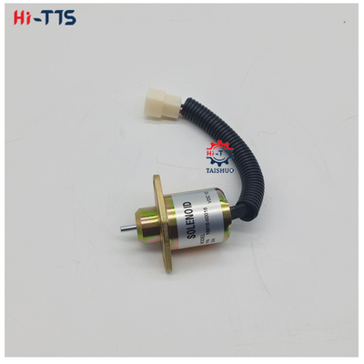 Parti del motore dell'escavatore da 12 V Valvola solenoide di arresto del carburante 16616-80016