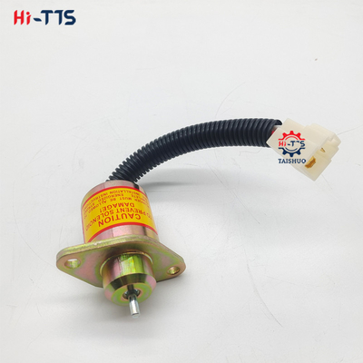 Parti del motore dell'escavatore da 12 V Valvola solenoide di arresto del carburante 16616-80016