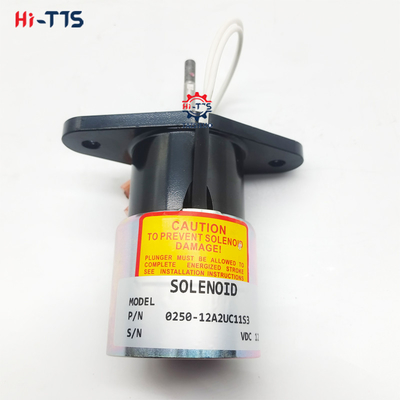 Solenoide di spegnimento della valvola di arresto 12V 0250-12A2UC11S3 per pompa di carburante dell'attuatore del motore diesel