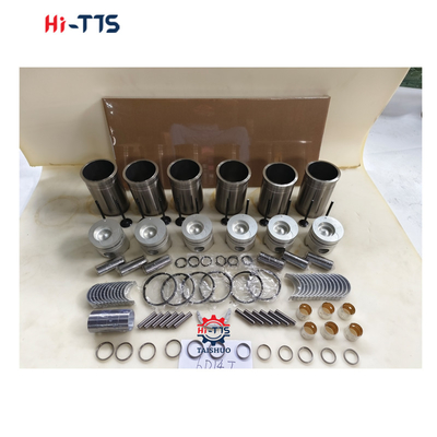 6D14T Kit motore per escavatore E120 E140 E180 Fornitore, pistone, anello, valvole, busco, kit di guarnizione completa