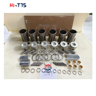 6D14T Kit motore per escavatore E120 E140 E180 Fornitore, pistone, anello, valvole, busco, kit di guarnizione completa