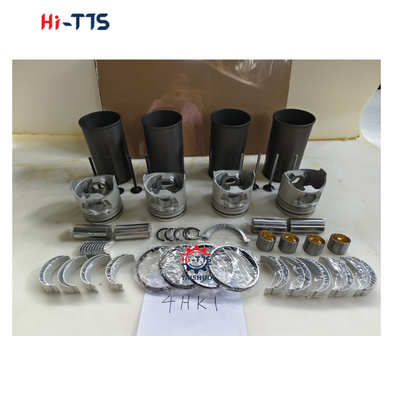 4HK1 Kit motore per EX200-3 EX210-3 EX240-3 Excavator Liner, pistone, anello, valvole, busco, kit di guarnizione completa