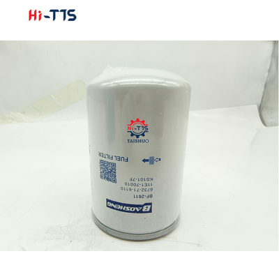 Filtro del carburante 6732-71-6220 6732-71-6111 6138-71-6110 Per S6D10 Parti del motore dell'escavatore