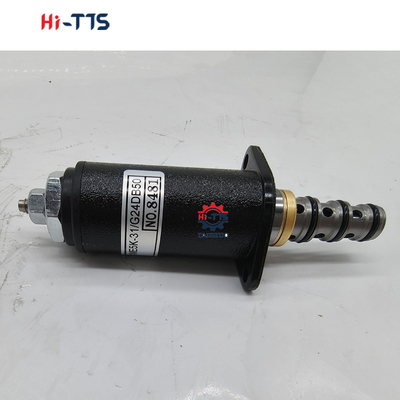 YN35V00050F1 Valvola solenoide di arresto 24V per SK200-8 SK250-8 SK330-8 SK350-8 Parti di macchine per escavatori