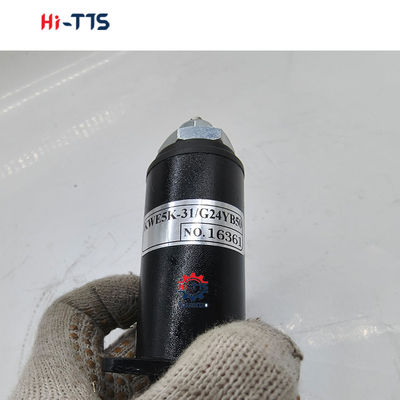 YN35V00051F1 Valvola solenoide di arresto 24V per SK200-8 SK250-8 SK330-8 SK350-8 Parti di macchine per escavatori