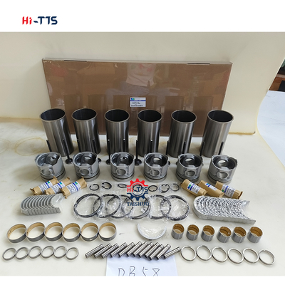 Scavatore DH220-7 Motore DB58 Kit di riparazione Kit di rivestimento Piston 6 cilindri 65.02501-0416