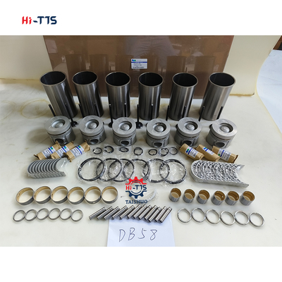 Scavatore DH220-7 Motore DB58 Kit di riparazione Kit di rivestimento Piston 6 cilindri 65.02501-0416