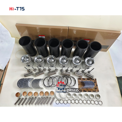 Motore per macchine da costruzione pesanti NH220Kit di revisione Kit di rivestimento Piston 6620-31-2110