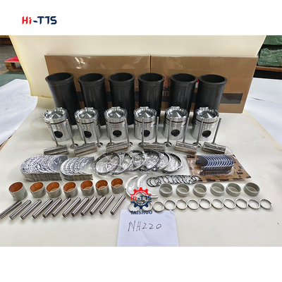 Motore per macchine da costruzione pesanti NH220Kit di revisione Kit di rivestimento Piston 6620-31-2110
