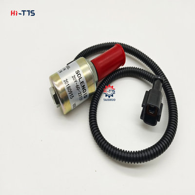 Prezzo buono Parti di escavatore PC200-6 PC220-6 6D95 24V Valvola solenoide escavatore 20Y-60-22121 in linea