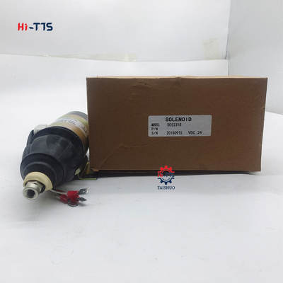 Prezzo buono Valvola solenoidale originale per escavatore 0E52318 24V Valvola solenoidale spenta in linea