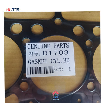 Gascetta della testa del cilindro D1703 Metallo 1G750-03312 Per parti del motore Gascetta Testa del cilindro