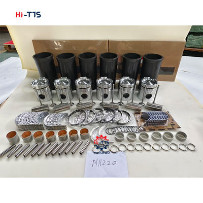 Motore per macchine da costruzione pesanti NH220Kit di revisione Kit di rivestimento Piston 6620-31-2110