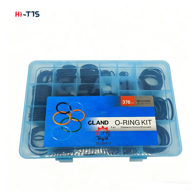 Set kit O-ring per escavatore Scatola O-ring idraulica per escavatore NBR 376 PZ