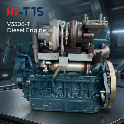 Prezzo buono Gruppo motore diesel Kubota V3800-DI-T-ET18, potenza nominale 66,1 kW a 2400 giri/min, fase GB 20891-2014, prezzo competitivo di fabbrica in linea
