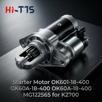 Motorino di avviamento 12V 2.2KW 11T 03111-4200 0K601-18-400 0K60A-18-400 delle componenti del motore della costruzione per il motore diesel K2700