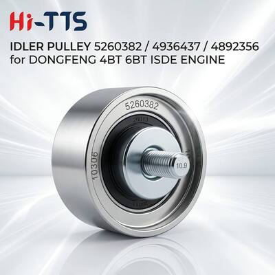 Motore diesel per camion Dongfeng 4BT 6BT ISDE Pulley idler 5260382 4936437 4892356 4936439