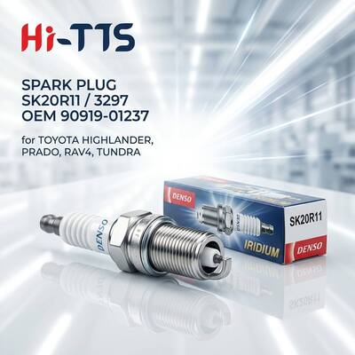 Spark Plug 3297 SK20R11 OEM 9091901237 / 9091901238 per Toyota HIGHLANDER / KLUGER, PRADO, RAV 4, TUNDRA Pickup